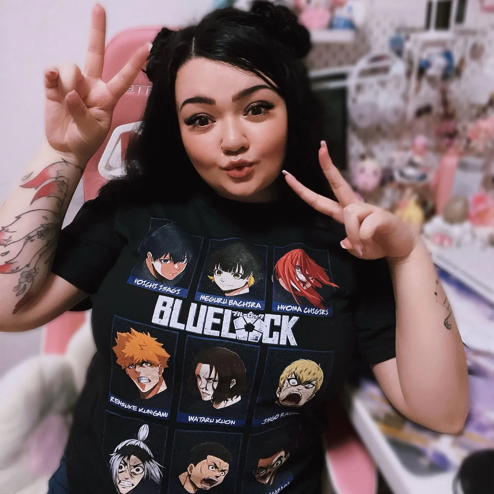 Blue Lock - Characters T-Shirt schwarz | Elbenwald