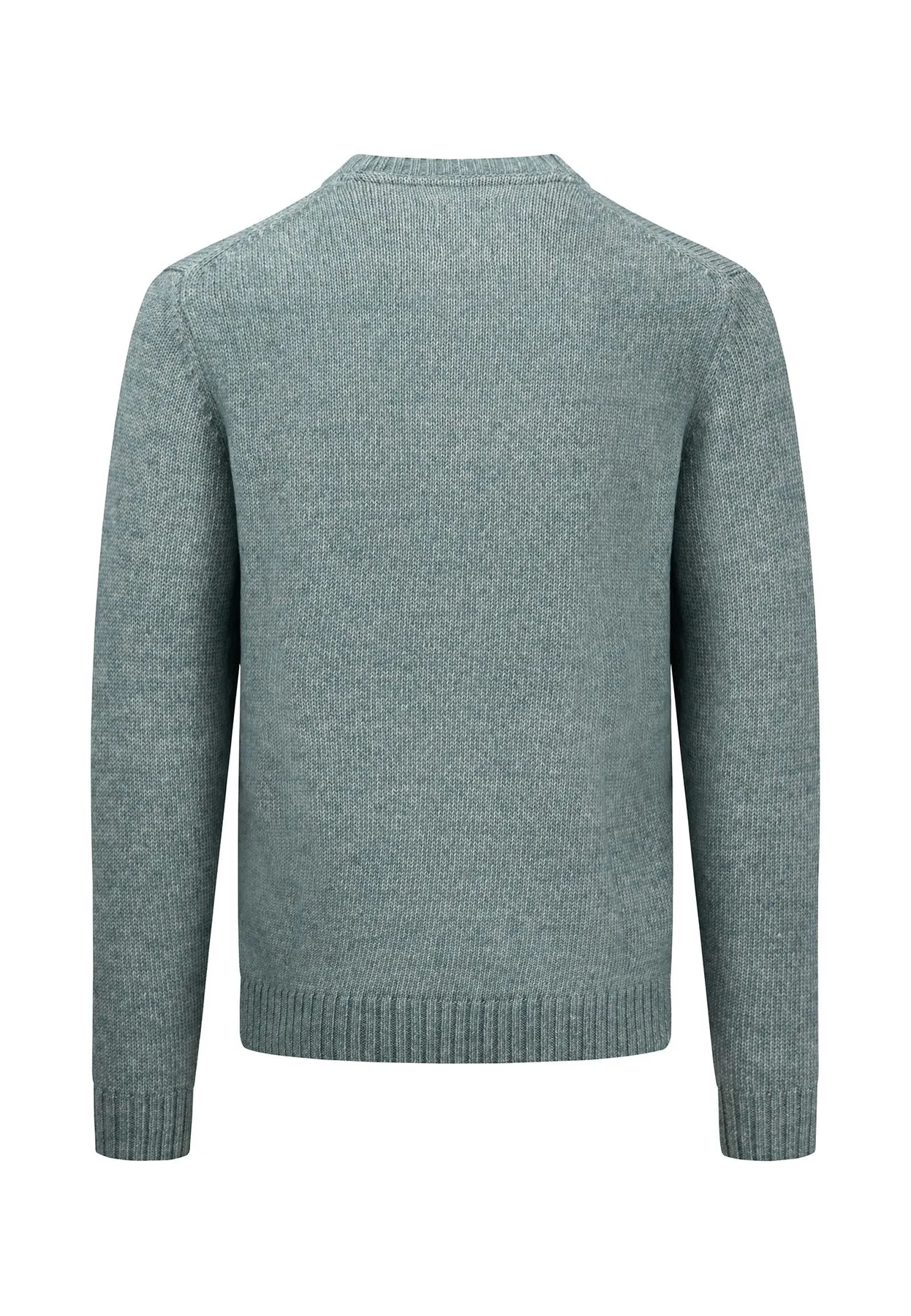 Warmer Strickpullover mit O-Neck