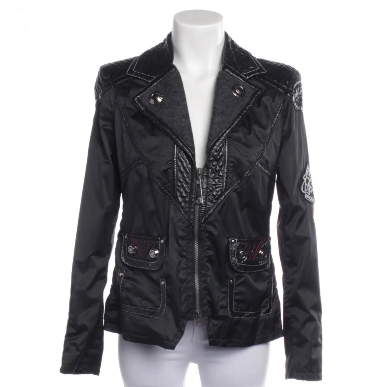 Übergangsjacke 38 Schwarz